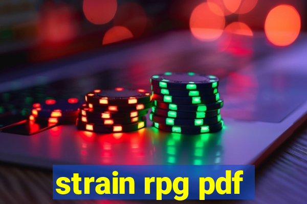 strain rpg pdf